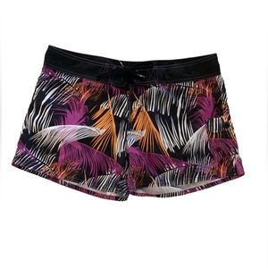 Body Glove womens boardshorts board shorts swim trunks size 9 tropical black